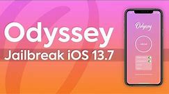 NEW IOS JAILBREAK- How To Jailbreak iOS 13 to 13.7 Using Odyssey | Iphone & Ipad | Altstore