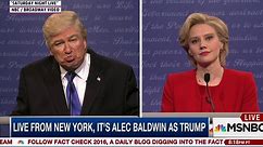 Alec Baldwin debuts his Trump on SNL