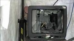 Smash The Memorex CRT TV full 480p