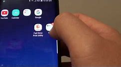 Samsung Galaxy S8: How to Create a Folder on Home Screen and Group Apps