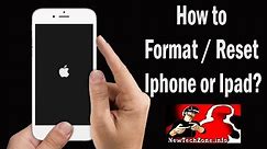 How to Format / Reset iphone or ipad? | IOS 11 , IOS 10