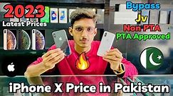 iPhone X Price in Pakistan 2023 | Byapss/Jv/Non PTA/PTA Approved | Latest Prices