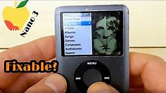 Ipod Nano Gen 3 Restoration - Bad battery and replacing the case - Can we make it functional again?
