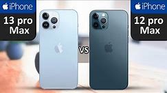 iPhone 13 Pro Max vs iPhone 13 side by side Comparison