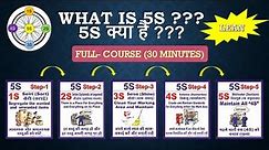 5S Concept | What is 5S Methodology | 5S in LEAN Manufacturing हिंदी में | AYT India