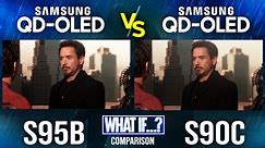 S90C vs S95B Comparison w/ Must See Settings! | 2022 vs 2023 Samsung QD OLED TV