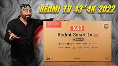 Redmi Smart TV X43 - 4K 43 inch Unboxing & Impressions - Almost Perfect 🔥