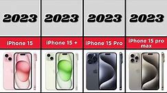 Evolution of iPhone : Comparison : All iPhone Models