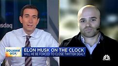 Watch CNBC's full interview with Cowen's Aaron Glick on Elon Musk's Twitter deal