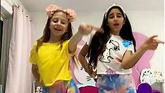 Nastya and Evelyn - funny dance