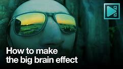 How to recreate big brain effect meme in VSDC Free Video Editor