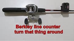 Berkley line counter