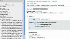 How to convert HTML and ASPX to PDF or URL to PDF in ASP.Net?