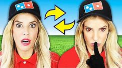Switching Places with Evil Twin for 24 Hours to Trick Best Friends! Rebecca Zamolo