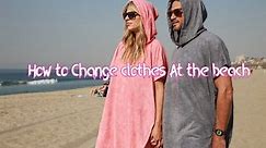 Microfiber Catalonia Changing Robe Help You Change Clothes At The Beach Easily