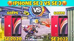 iPhone SE 2020 vs 2022🥵 | 60FPS vs 60FPS | PUBG MOBILE 1v1 TDM Gameplay#pubgmobile #1v1