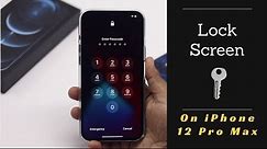 iPhone 12 Pro Max Screen Lock with Face ID & Passcode| Change Screen Lock Time on iPhone 12 Pro Max