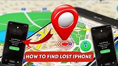 How to Find My Lost iPhone If it is Switched Off|How to Find Lost iPhone With Apple ID|2023|Offline