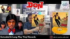 Don Imported LP Record Unboxing