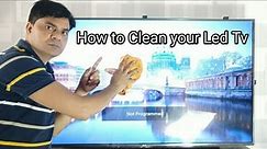 How to clean Your Led tv