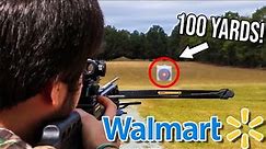$97 Walmart Crossbow HUNTING CHALLENGE!