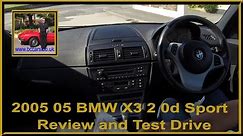 2005 05 BMW X3 2 0d Sport | Review and Test Drive