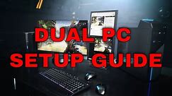 Dual PC Streaming Setup Tutorial with the AVerMedia Live Gamer 4K