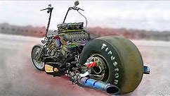 Rat Rod Motorcycles Compilation (Diesel engine) | Custom Bike 2021
