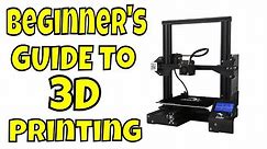 Getting Started with 3D Printing using Creality Ender 3