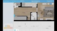 Floorplanner 3b Meter or Feet and Measuring tool