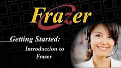 Frazer Tutorial - Introduction to Frazer