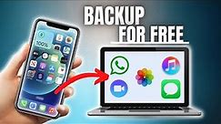 How to Backup & Restore your iPhone to Windows Computer for Free without iTunes
