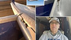 Passenger captures shocking video of ‘wing coming apart’ on United flight making emergency landing
