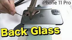 iPhone 11 Pro Back Glass Replacement ⚫