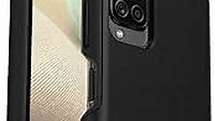 OtterBox Samsung Galaxy A12 Commuter Series Lite Case - BLACK, slim & tough, pocket-friendly, with open access to ports and speakers (no port covers),