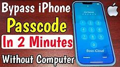 Bypass iPhone Passcode In 2 Minutes Without Computer | How To Unlock iPhone If Forgot Passcode
