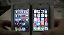 iPhone 4S iOS 6.1.3 vs iOS 8.3 Comparision
