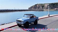 Whipple Supercharged Boss Coyote 1973 Ford Bronco