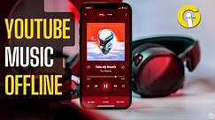 Can we download YouTube Music offline on web?