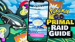 How To Counter Kyogre In Pokémon Go ( Primal Kyogre Raid Guide)