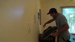 How to Remove TV Tight Up Against Wall No Clearance