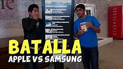 La batalla entre Apple y Samsung