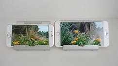 Apple iPhone 6 vs iPhone 6 Plus Screen Comparison iPhone6 iPhone6Plus