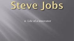 PPT - Steve Jobs PowerPoint Presentation, free download - ID:2742535