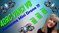 4DRC VINCI V8 Mini Drone, Is this the best beginner drone for 2021?