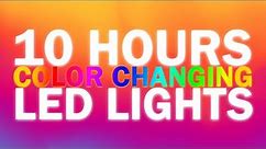 10 Hours of Mood Lights with Beautiful Colors - Screensaver LED Light Color Changing