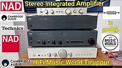 Cambridge Audio 340A NAD 304 Stereo Integrated Amplifier NAD 902 Technics SU-C01 Power&Pre-amplifier