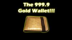 The Gold Sprayground Wallet!!!