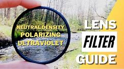 Camera Lens Filters And Their Benefits Explained