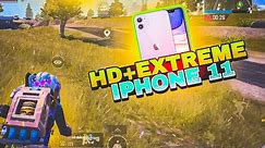 IPhone 11 HD+ Extreme Gameplay 2024🔥 / IPhone 11 Pubg Test 2024 🔥
